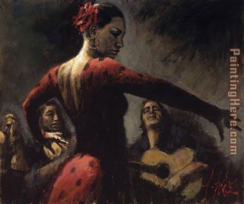 Flamenco Dancer sttabladoflmcoii